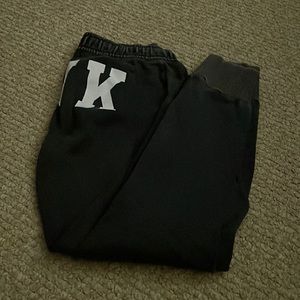 Black joggers